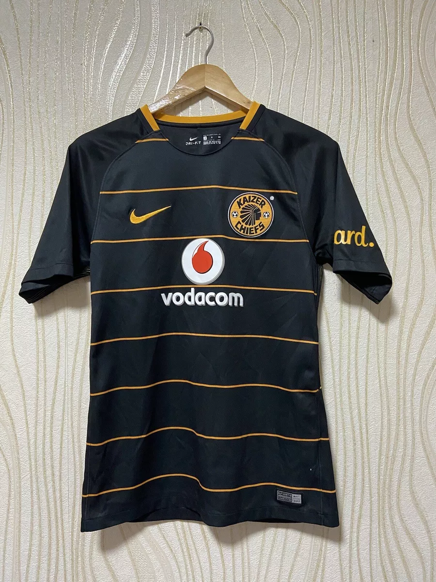 KAIZER CHIEFS 2017 2018 HOME FOOTBALL SHIRT SOCCER JERSEY NIKE 854357-011  sz S M