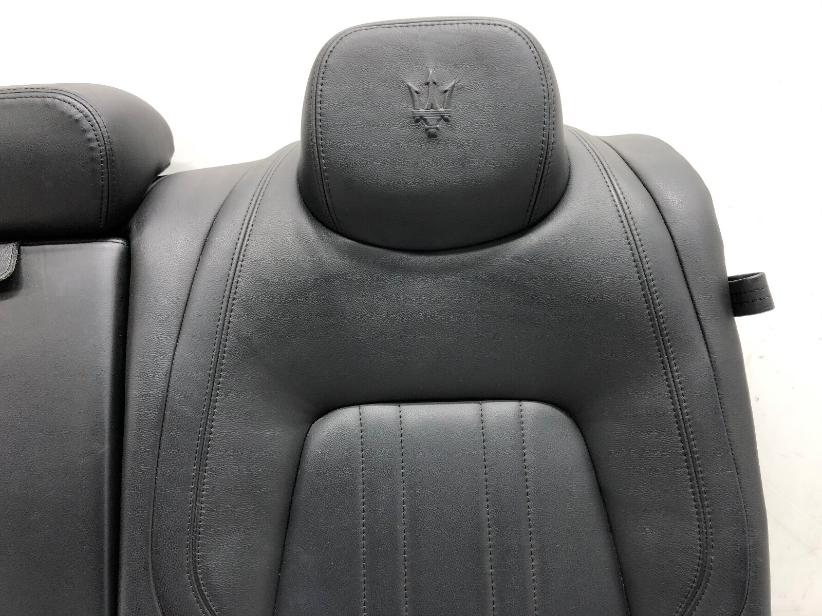 2014-2022 MASERATI GHIBLI LEFT DRIVER REAR LEATHER SEAT OEM.