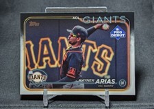 Rayner Arias Prospect Rookie 2024 Topps Pro Debut #PD-78 San Francisco Giants
