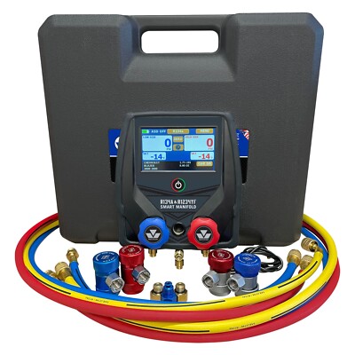 Mastercool 99935 - R134A & R1234YF Smart manifold gauge set