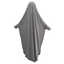Elegant Women's Burqa With Hijab – Overhead Prayer Arab Abaya Kaftan Khimar In Soft Polyester
