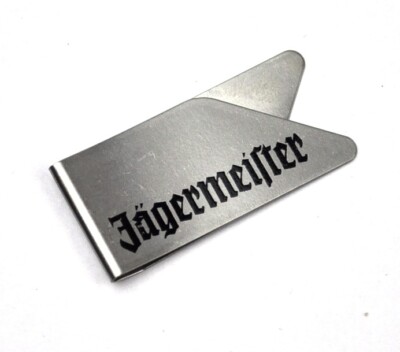 Jägermeister Briefklammern Geldklammer Geldscheinklammer Clip Klammer