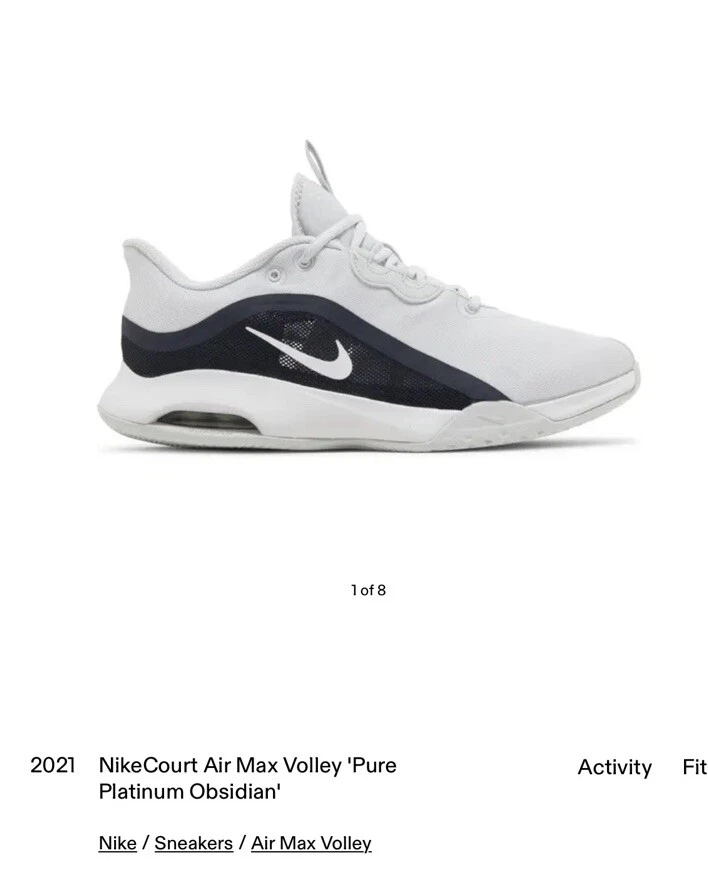 Preços baixos em Nike Court Air Max Volley White | eBay