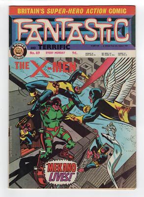 1967 MARVEL X-MEN #36 1ST APPEARANCE OF MEKANO KEY RARE UK