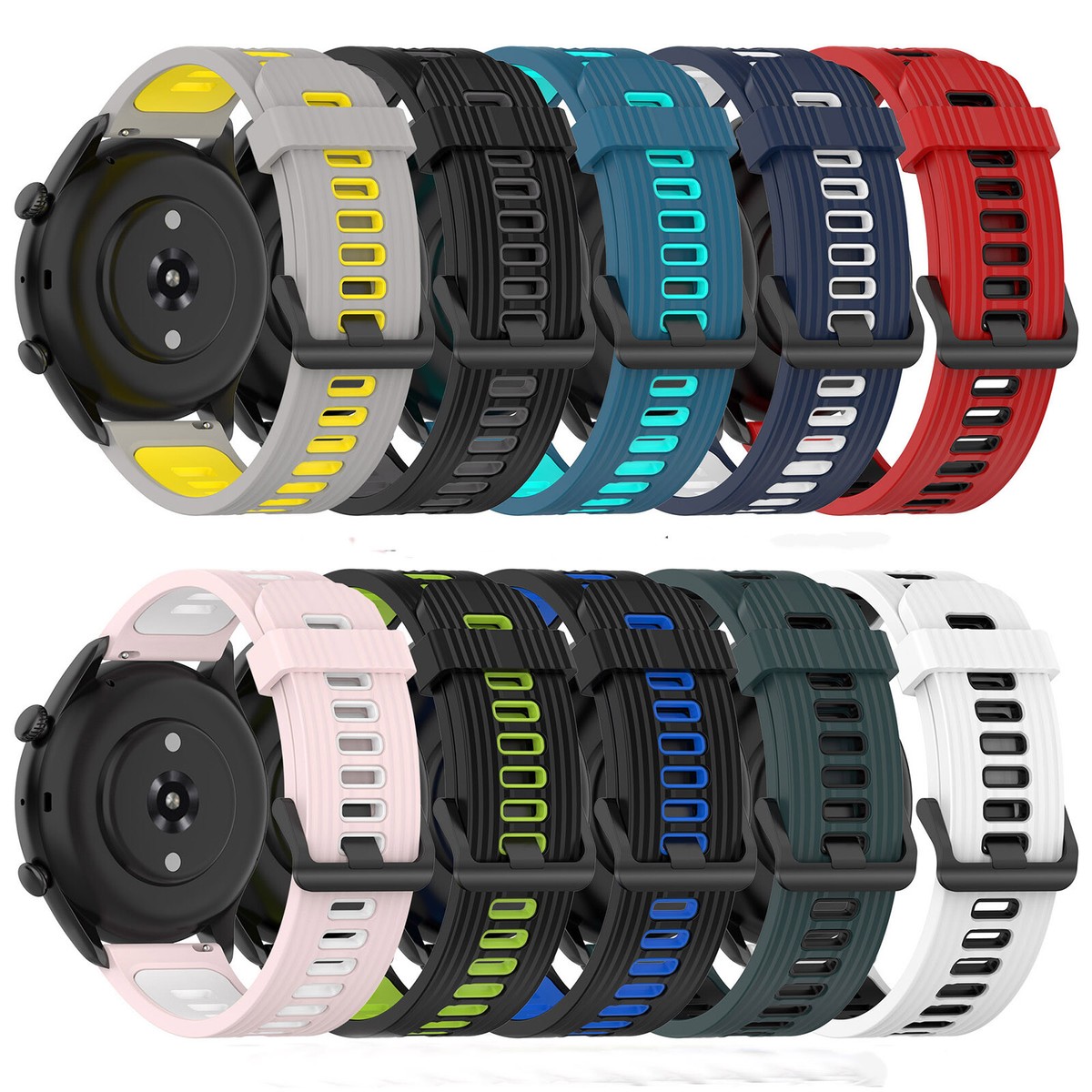 Rubber Silicone Wristband Strap Belt for Amazfit GTR3 GTR3 PRO