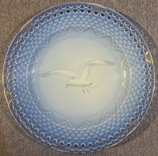 1978 Seagull Anniversary Plate B&G Copenhagen Limited Ed. Bone China Gold Trim