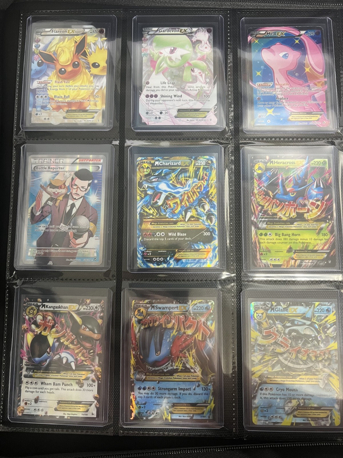 Pokemon Card Lot 10 Official TCG Cards Ultra Rare Included EX GX V MEGA ...