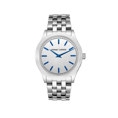 New, Stewart Dawson Men's Watch - Westminster - Silver