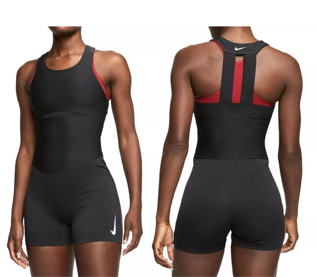 Nike Women's Running Bodysuit Race Unitard Ck4234010 Size M for sale