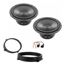 Kit coppia Woofer 165mm Hertz C 165 per Alfa Romeo / Lancia/ Fiat con adattatori