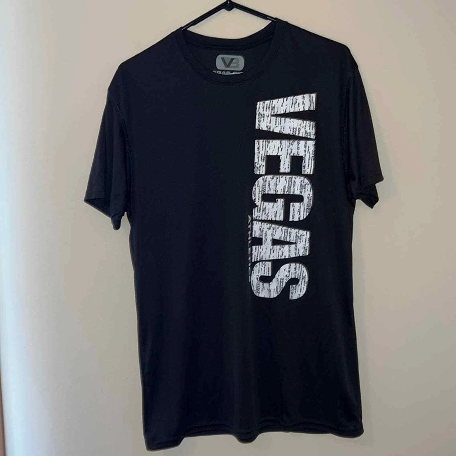 Vegas Built Men's Premium Sun Protective Short Sleeve Tee Shirt, Size L