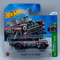 Hot Wheels '55 Chevy Bel Air Gasser 63/250 Hw Reverse Rake 2/5 HTD02