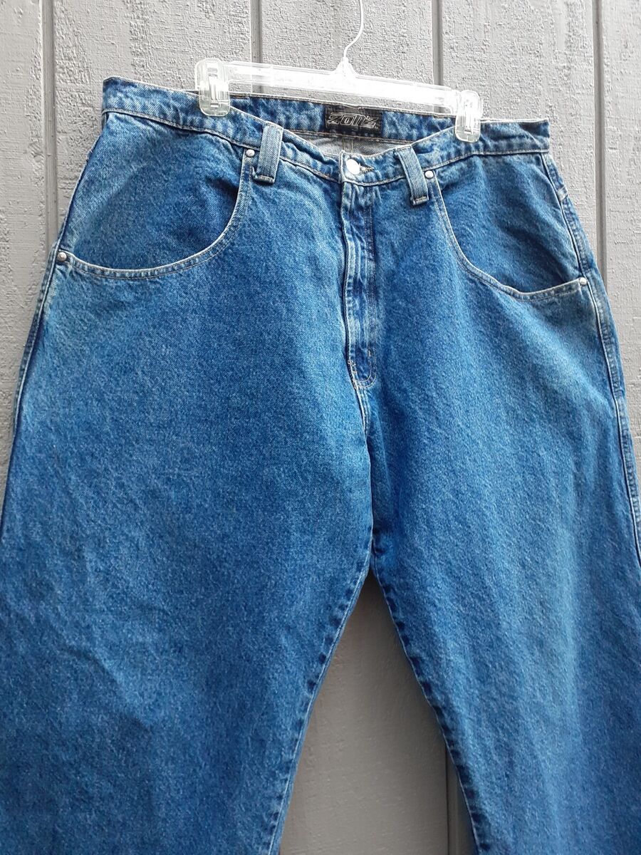 Vtg 90s Zonz Jeans 38x30 Baggy Wide Leg Loose Skater Denim Vtg 90s Zonz Jeans 38x30 Baggy Wide Leg Loose Skater Denim