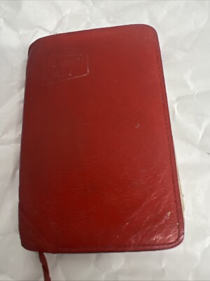 Vintage Eclipse Hand Written Year Book Diary Pocketbook Note 1958