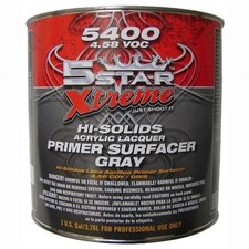 5 Star Xtreme 5400 Lacquer Primer 4.58 Voc 1gal Primer Only