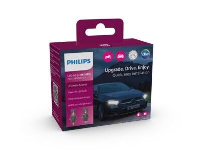PHILIPS Ultinon Access LED H4 / H19   2 Stück NEU