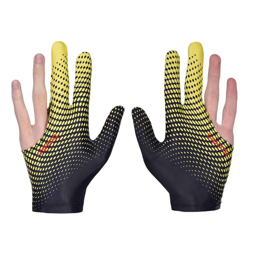 Fortuna Billard-Handschuh – Classic, Schwarz, Für Pool & Snooker, Passt Auf Jede Hand