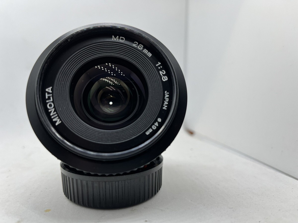 Minolta MD 28mm f/2.8 Lens For Minolta MD Mount Cameras | eBay