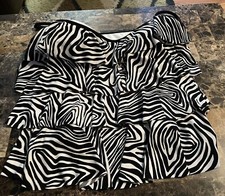 VINTAGE SLIM SHAPER 3 TIERED SWIM TOP  SIZE 18