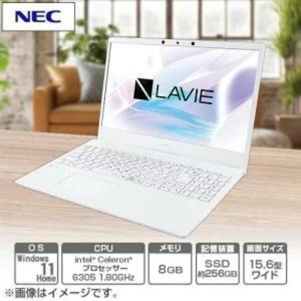 NEC LAVIE N15 Series Pearl White PC-N156CAAW Intel Celeron NEC LAVIE N15 Series Pearl White PC-N156CAAW Intel Celeron