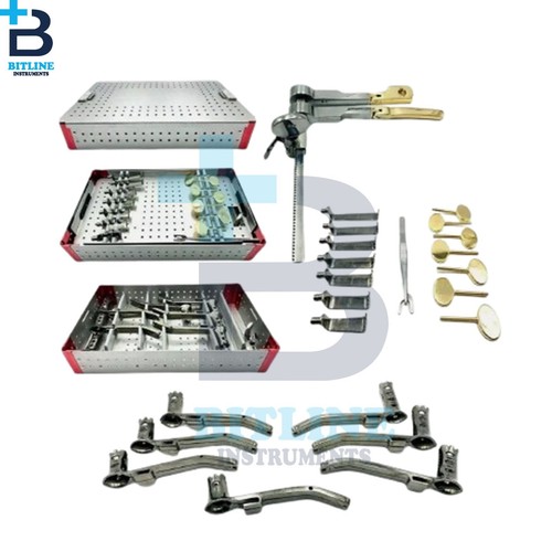 Discectomy Caspar Micro Spinal Surgical Retractors Surgery Instruments 24 PCS A+