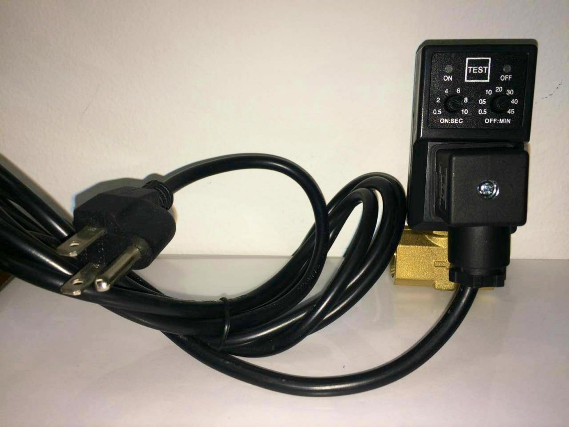 Electronic Automatic Tank Drain w/ Adjustable Timer For Air Compressor