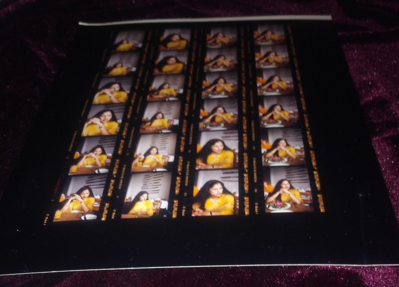 Princess of Gwalior Contact Sheet Photo