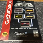 Williams Arcade's Greatest Hits Sega Genesis in Box