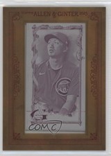 2023 Allen & Ginter Framed Printing Plate Mini Magenta 1/1 Seiya Suzuki 17e3