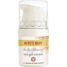 Burt's Bees Truly Glowing Eye Gel Cream Unisex 0.5 oz, White