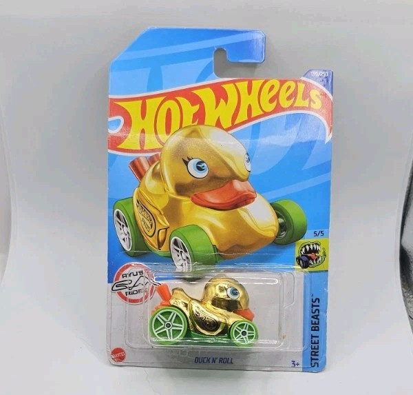 Hot Wheels Treasure Hunt Gold Duck N’ Roll STREET BEASTS