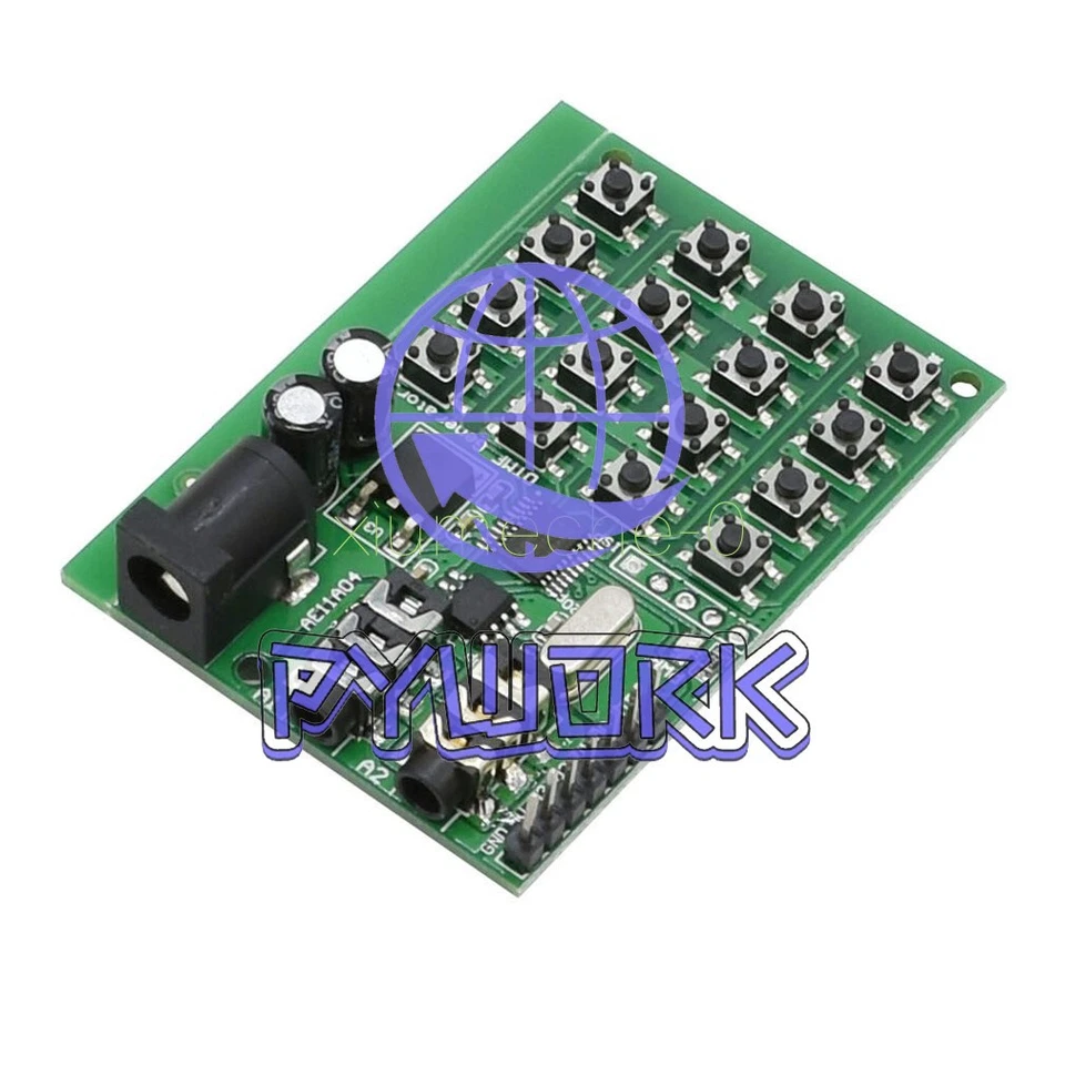 Keypad DTMF Generator Module Audio Encoder Transmitter Board for Arduino - Image 3 of 4