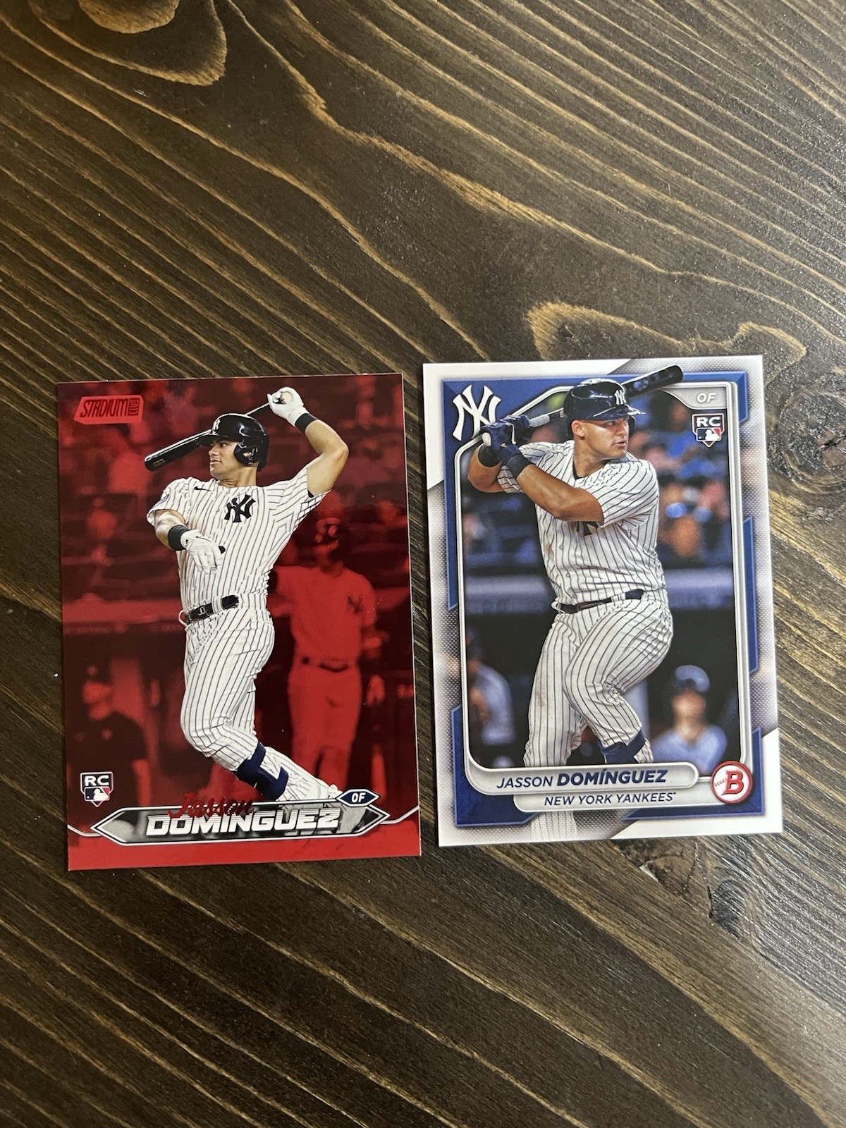 Jasson Dominguez 2024 Topps Stadium Club Baseball Red Foil #232 RC - Yankees