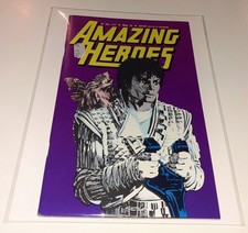 AMAZING HEROES no.117 1987 key MICHAEL JACKSON CAPTAIN EO Amazing Spider-man