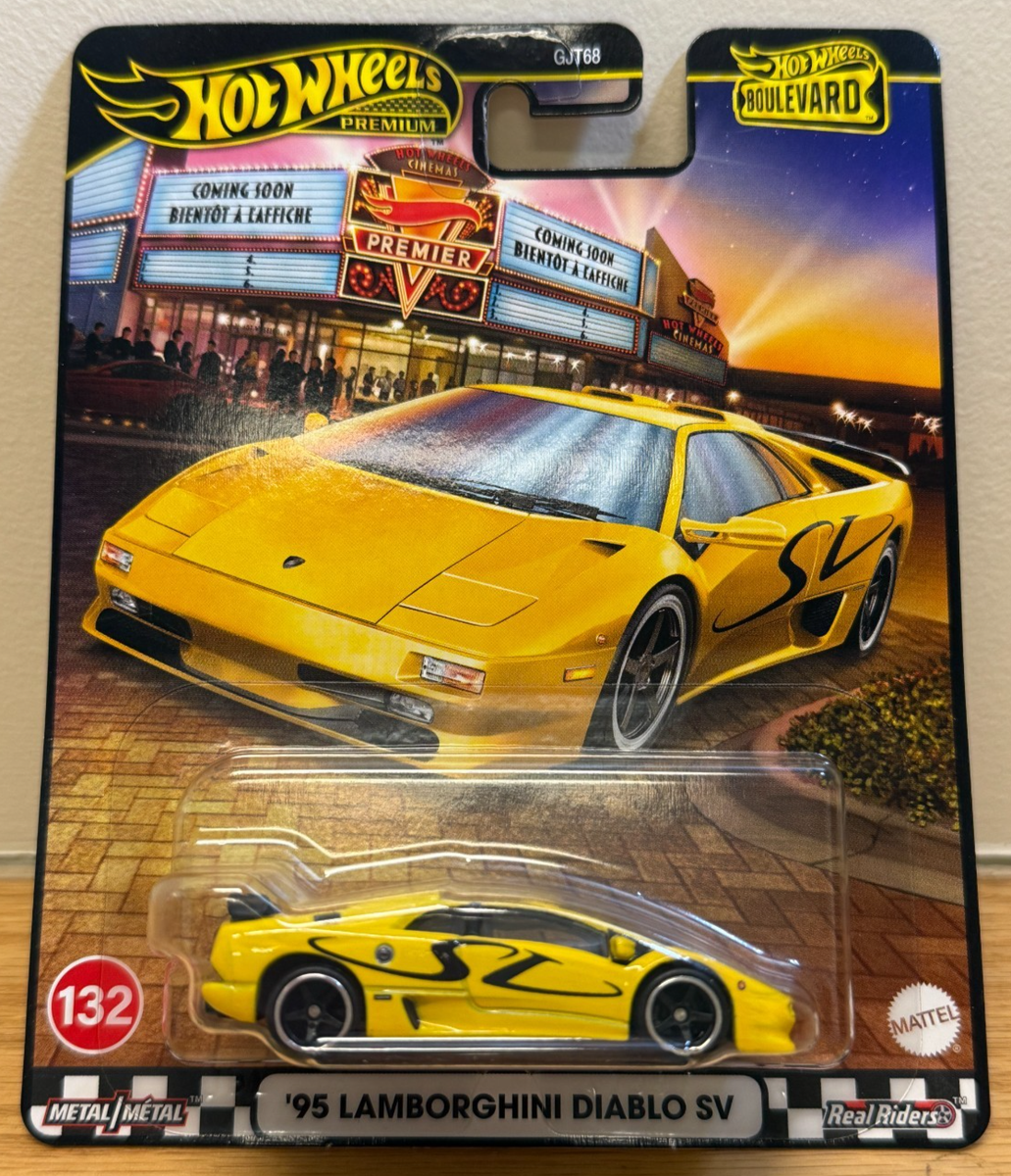 2025 Hot Wheels Premium Boulevard '95 Lamborghini Diablo SV # 132