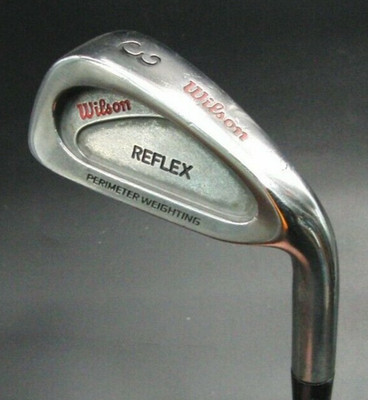 Wilson Reflex 3 Eisen Stiff Flex Stahlschaft Royal Grip