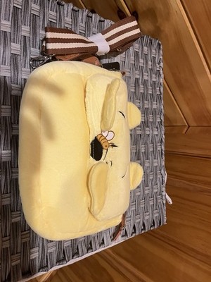 Bioworld Disney Winnie the Pooh Yellow Plush Shoulder Bag Plush Handbag