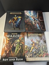 Warhammer Age of Sigmar Hard Cover Core Rules and SC Rot and Ruin Lot