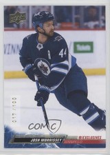 2022-23 Upper Deck Series 2 UD Exclusives 17/100 Josh Morrissey #446 12v1