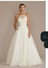 Davids Bridal Wedding Dress Size 14