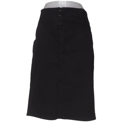 Elit, Jeansrock, Größe: 44, Schwarz, Baumwolle/Elasthan/Polyester #fax
