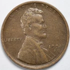 1921-S Lincoln Wheat Penny Very Fine (VF)