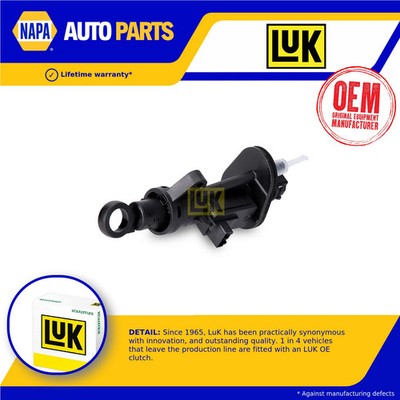 Clutch Master Cylinder fits VW TOURAN 5T1 1.2 1.4 1.6D 2.0D 2015 on LuK Quality