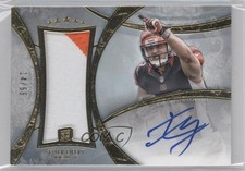 2013 Topps Five Star Rookie Gold 14/55 Tyler Eifert #118 Jumbo Patch Auto 3j2