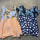Macy Kate Boutique Two 4T Girls Dress Shirts Floral — photo 2