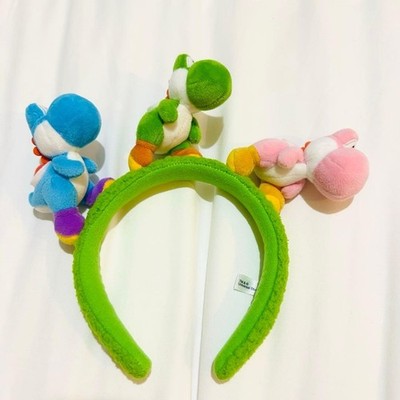 USJ Super Nintendo World Yoshi Headband Universal Studios Japan 2024 Gebraucht