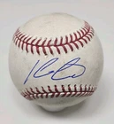 Kevin Cash Signed Autographed Game Used Major League Baseball RAYS