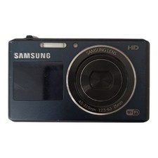 Samsung DualView DV150F 16.2MP Digital Camera - Cobalt Black