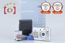 Sony Cyber-Shot DSC-W30 Silver 6.0 MP Digital Camera Japanese Language Only 