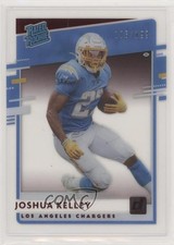 2020 Panini Chronicles Clearly Donruss Rated Rookie Red /199 Joshua Kelley 2p7